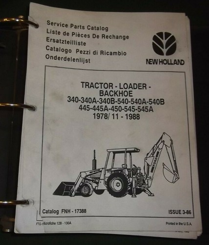 New holland 340 - 340, 445