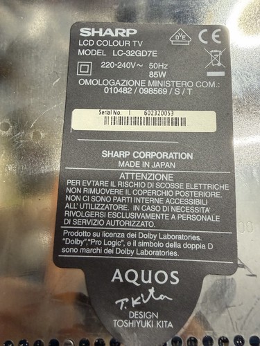 Sharp lcd colour model - sharp, ce