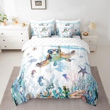 Sea Turtle 7 Pieces Bedding