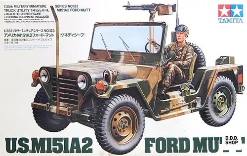 Modellino kit us m151a2 - kit,