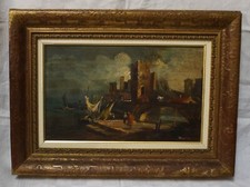 OLIO SU TAVOLETTA MARINA  CON