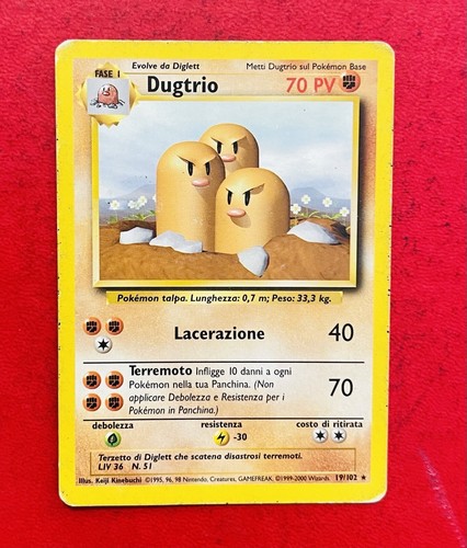 Lotto carte pokemon - carte, dugtrio
