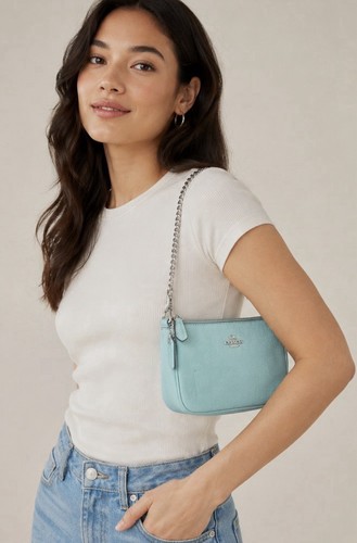 Borsa tracolla coach aqua - borsa,