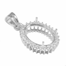 Ciondolo semimontato in