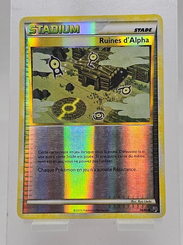 Carte pokémon ruines - carte,