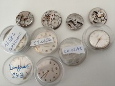 Longines Cal 30L 12.68Z 280 23Z 27.0  22AS 19AS 290 Parti di Ricambio Quadrante 