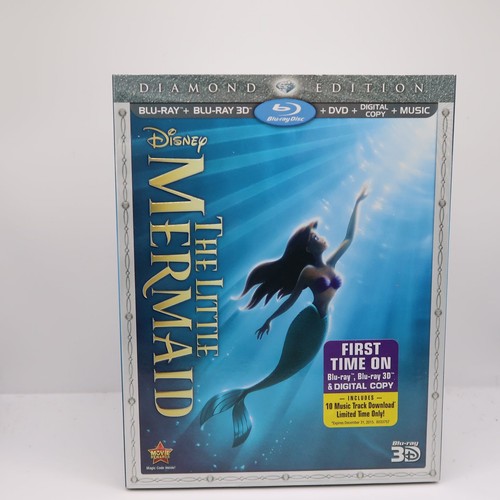 The little mermaid - mermaid, blu-ray