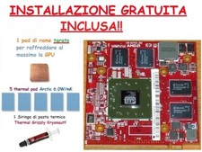 Scheda video ATI Mobility Radeon HD 3650 DDR3 per Acer Aspire 5920 G e ALTRI