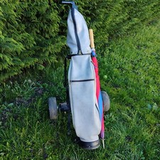 Sacca da golf vintage SLAZENGER completa.