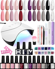 Kit Semipermanente Unghie Professionale Unghie Completo Con Lampada UV/LED 