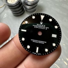 Rolex Dial Explorer Black