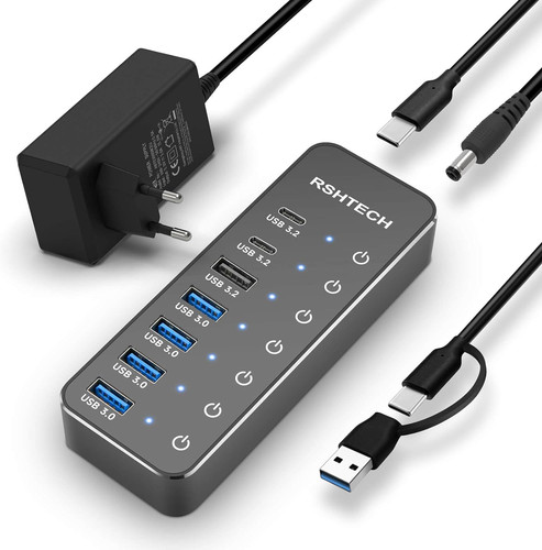 Hub usb alimentato - usb,