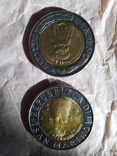 2 Monete 500 Lire 1995-1996