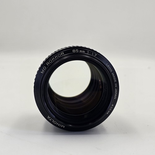 Minolta 85mm rokkor pf - minolta, mc