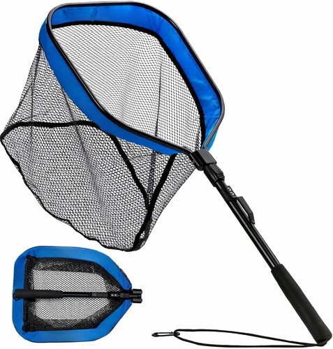 Red pesca flotante plegable - pesca,