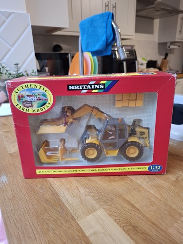Britains farm toys jcb 526s - britains,