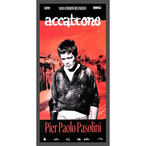 Locandina accattone pier paolo - accattone,