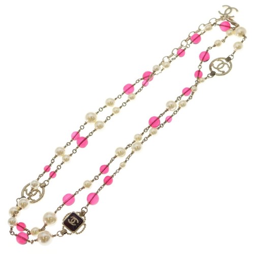 Collana lunga chanel loghi - lunga, cc
