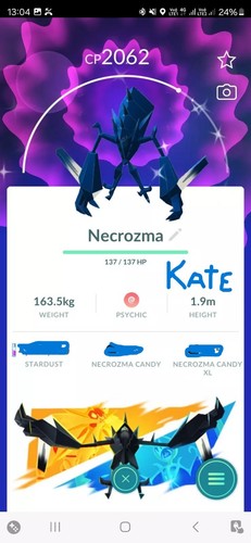 Necrozma lucido p t - lucido, c