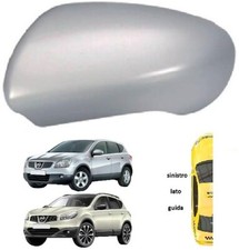 CALOTTA SPECCHIO RETROVISORE SX NISSAN QASHQAI 2007-2013 DA VERNICIARE