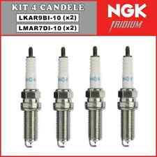 4 CANDELE NGK LKAR9BI-10 + LMAR7DI-10 PER KTM SUPERDUKE 1290 R 2016 2017 2018