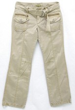 Pantaloni larghi donna beige