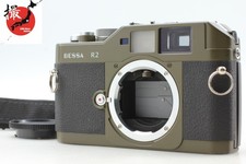 CLA'd 【QUASI NUOVO】 Voigtlander Bessa R2 fotocamera pellicola telemetro oliva dal Giappone