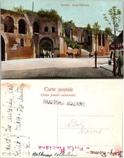 Roma Porta Pinciana Postcard