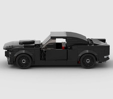 MOC personalizzato Lego Classic Ford Mustang Fastback GT350 289 pezzi costruzione mattoncini auto