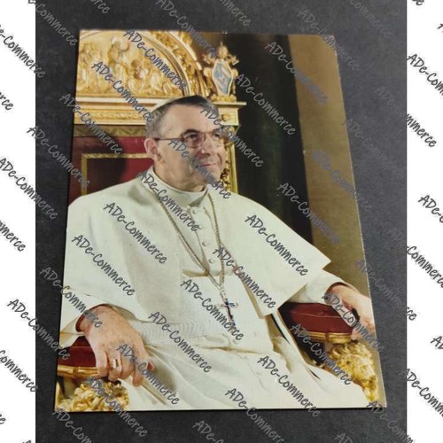 Cartolina papa giovanni paolo - giovanni,