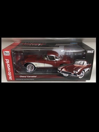 Corvette rossa 1961 1281 - 1961, 1:18