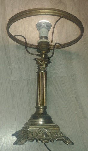 Antica lampada tavolo - antica,