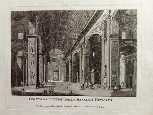 Veduta interno basilica san - veduta,