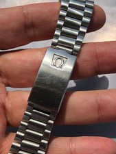 Omega Flightmaster Bracelet Ref 1162 End Link 715 Vintage Watch Parts