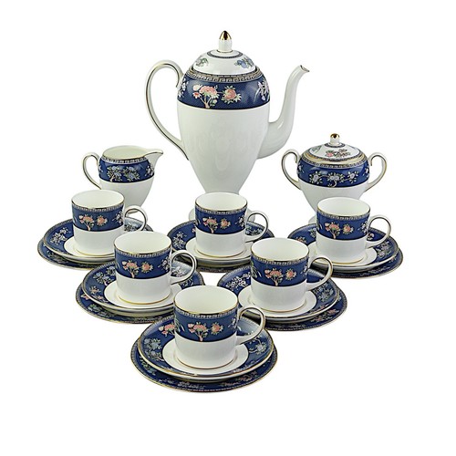Wedgwood blue siam set - wedgwood, siam,