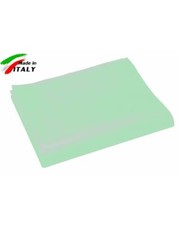 Lenzuolo Sopra Piano Baby per Lettino Made in Italy cotone VERDE