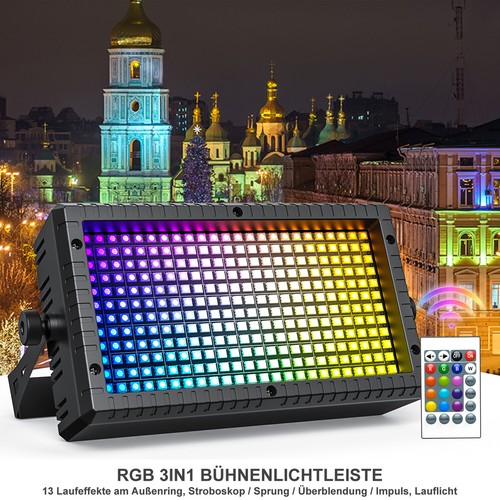 110w rgbw 288 led - rgbw, dmx