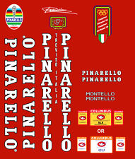 SET DECALCOMANIE CORNICE PINARELLO MONTELLO CONTORNO BIANCO/NERO