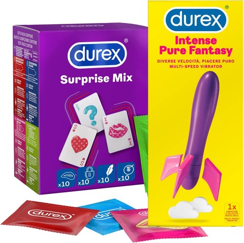 Preservativi durex assortiti - preservativi,