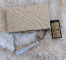 Pochette e catena Biba argento