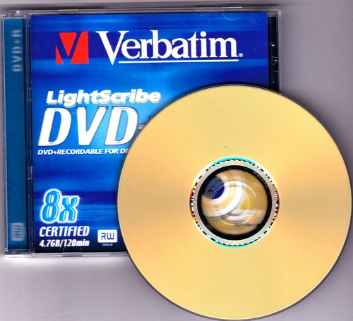 Verbatim lightscribe dvd - verbatim, +