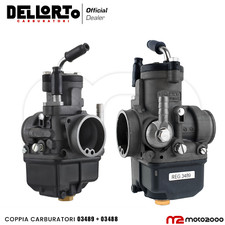 COPPIA CARBURATORI DELLORTO
