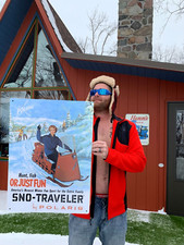 Insegna in metallo stile