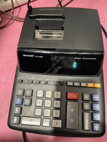 Sharp 2196bl calcolatrice - sharp, el-2196bl