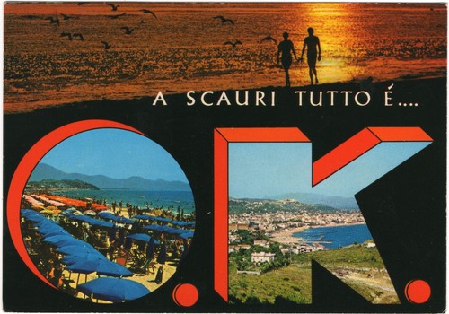 Scauri panorama estivo con - panorama,