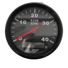 CONTAGIRI PER MOTORI DIESEL CON CONTAORE NERO ACCESSORI BARCA NAUTICA