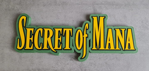 Plaque logo secret mana - of,