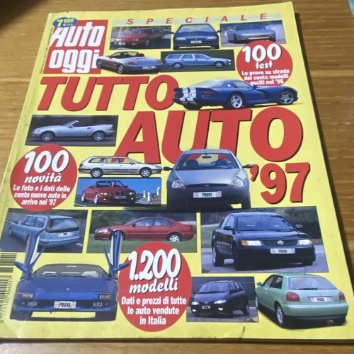 Auto oggi speciale tutto - speciale,