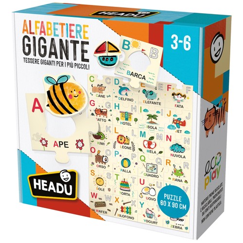 Headu alfabetiere gigante - headu,