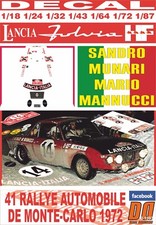 DECAL LANCIA FULVIA 1.6 COUPE